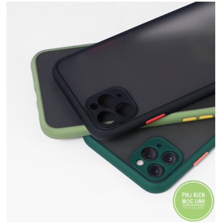 IPHONE 12 PRO MAX MINI 11 Xs MAX X XS 8PLUS 7PLUS 6PLUS 6 ỐP NHÁM + BẢO VỆ CAMERA CHỐNG SOCK , VA ĐẬP , BÁM VÂN TAY