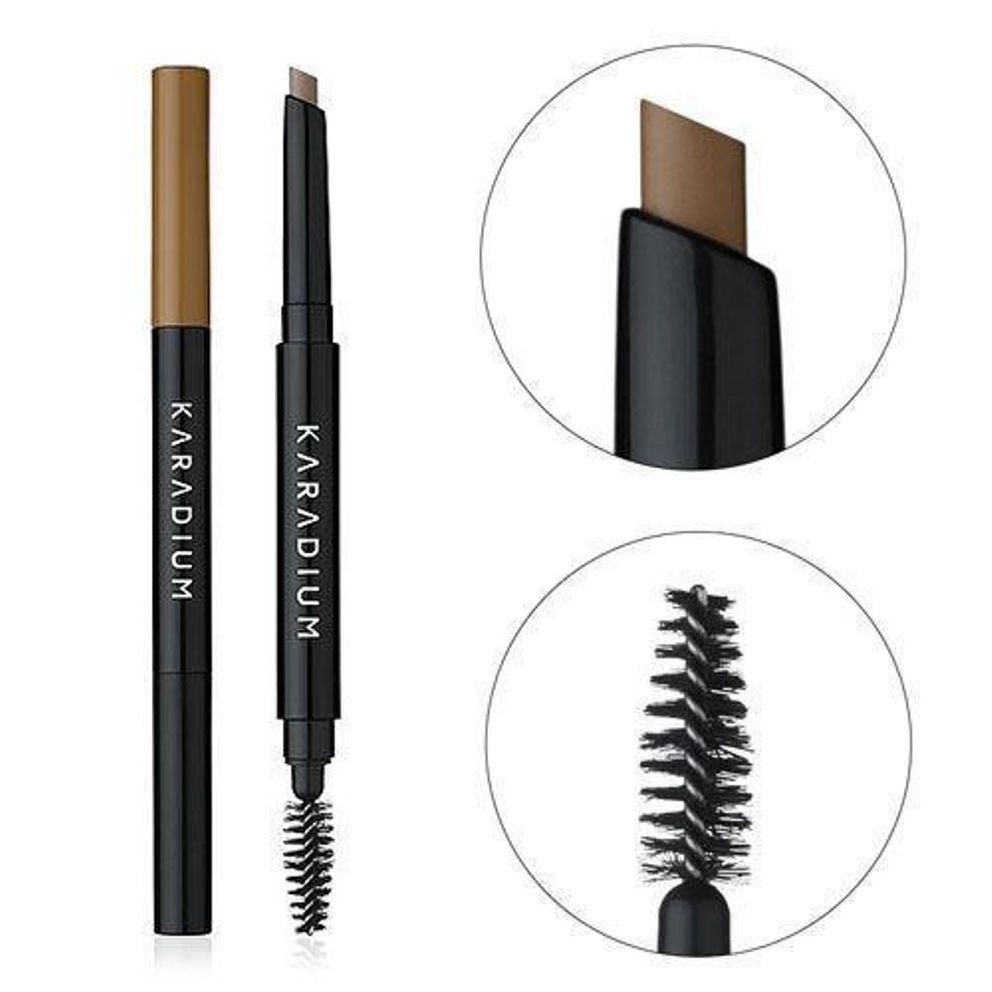 Chì Kẻ Mày Karadium Flat Eyebrow Pencil Hàn Quốc