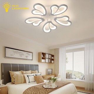 ĐÈN ỐP TRẦN trang trí, đèn LED trang trí phòng khách,phòng ngủ -2035 3 chế độ sáng kèm điều khiển từ xa
