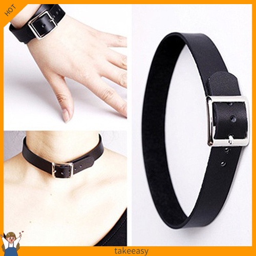 (Hàng Có Sẵn) VòNg Cổ Choker Giả Da ĐíNh Đinh TáN Cá TíNh