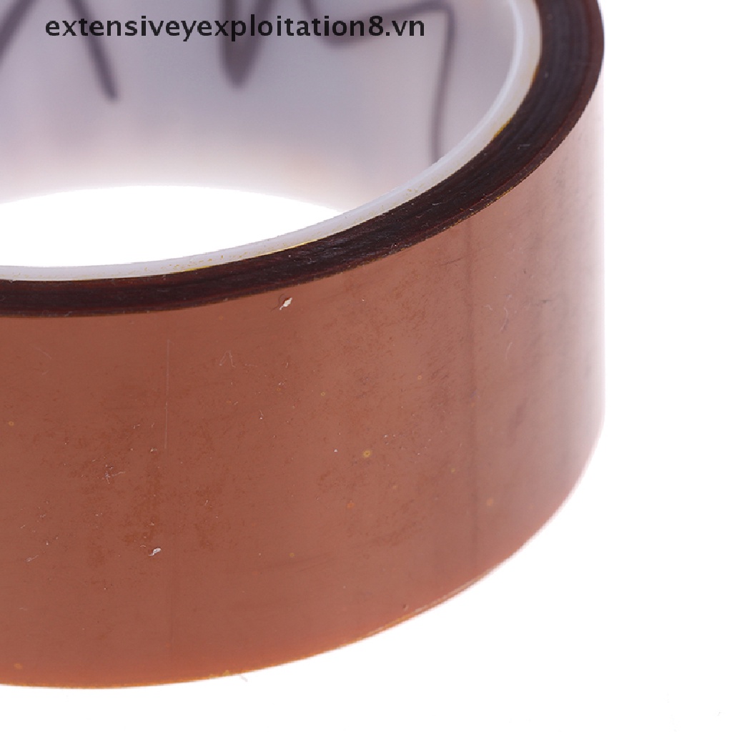 Cuộn băng keo polyimide chịu nhiệt độ cao dài 33mm đa năng tiện dụng