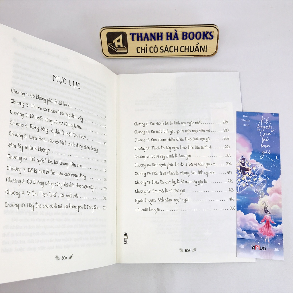 Sách - Tiểu thuyết - Kế Hoạch Cưa Lại Bạn Gái (Kèm bookmark) - Hoa Thanh Thần