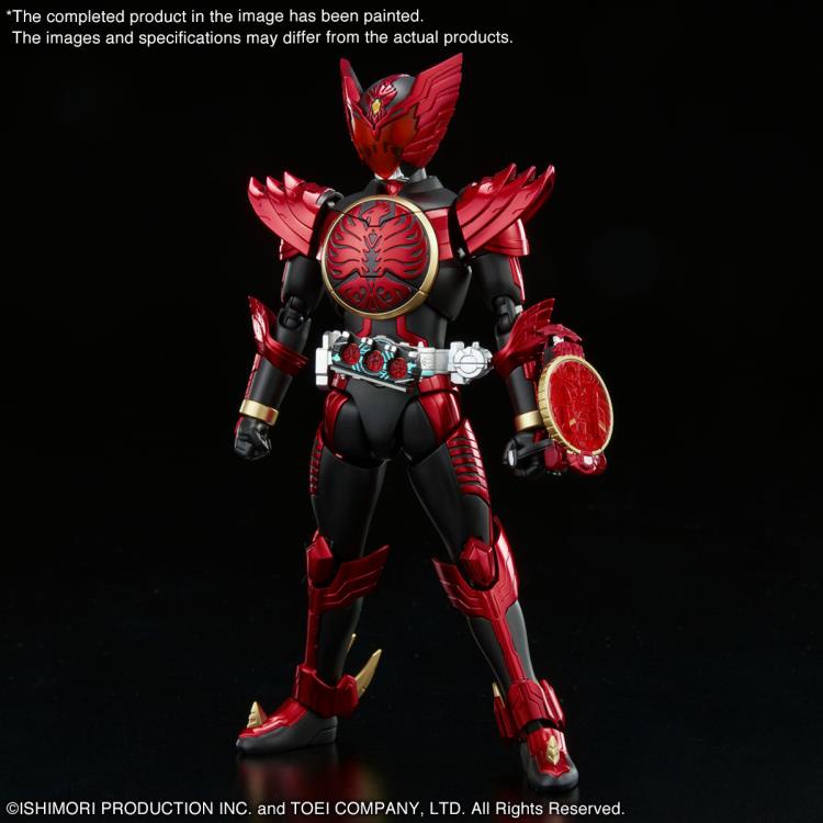 Mô Hình Lắp Ráp Figure-rise Standard Kamen Rider OOO Tajadoru Combo (tặng kèm action base)