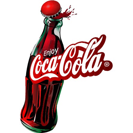 Hình dán STICKER COCA COLA, dán nón bảo hiểm, dán laptop, hình dán sticker pvc chống nước