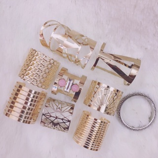 Vòng tay bản to sang chảnh giá hấp dẫn, mua nhiều lợi nhiều