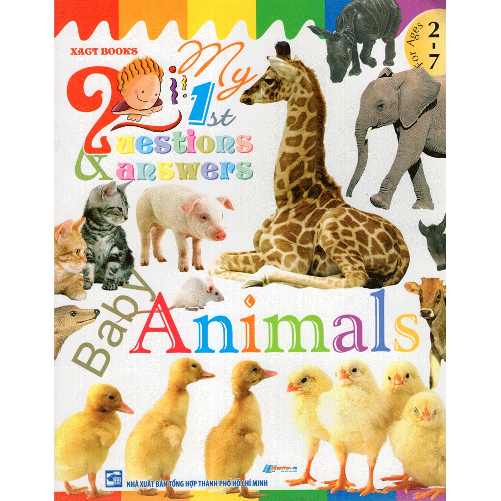 Sách - My First Questions & Answers - Baby Animals - 8930572920036
