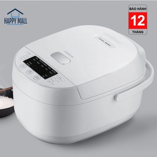Nồi cơm điện tử lock&lock dung tích 1l ejr311wht happy mall