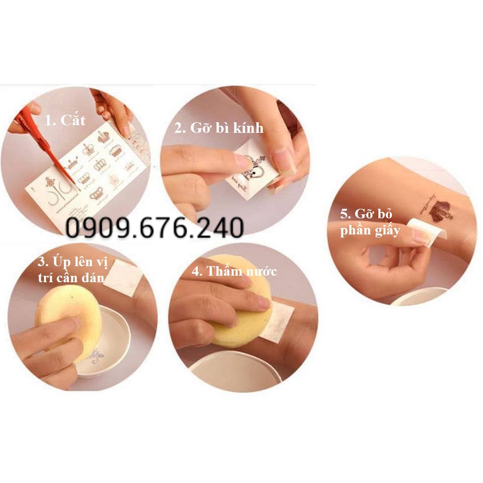 Hình Xăm Dán Mini - B542