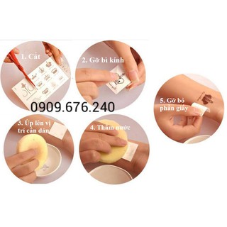Hình Xăm Dán Cho Nữ - B667