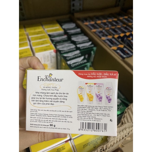 Bánh xà bông ENCHANTEUR 90g