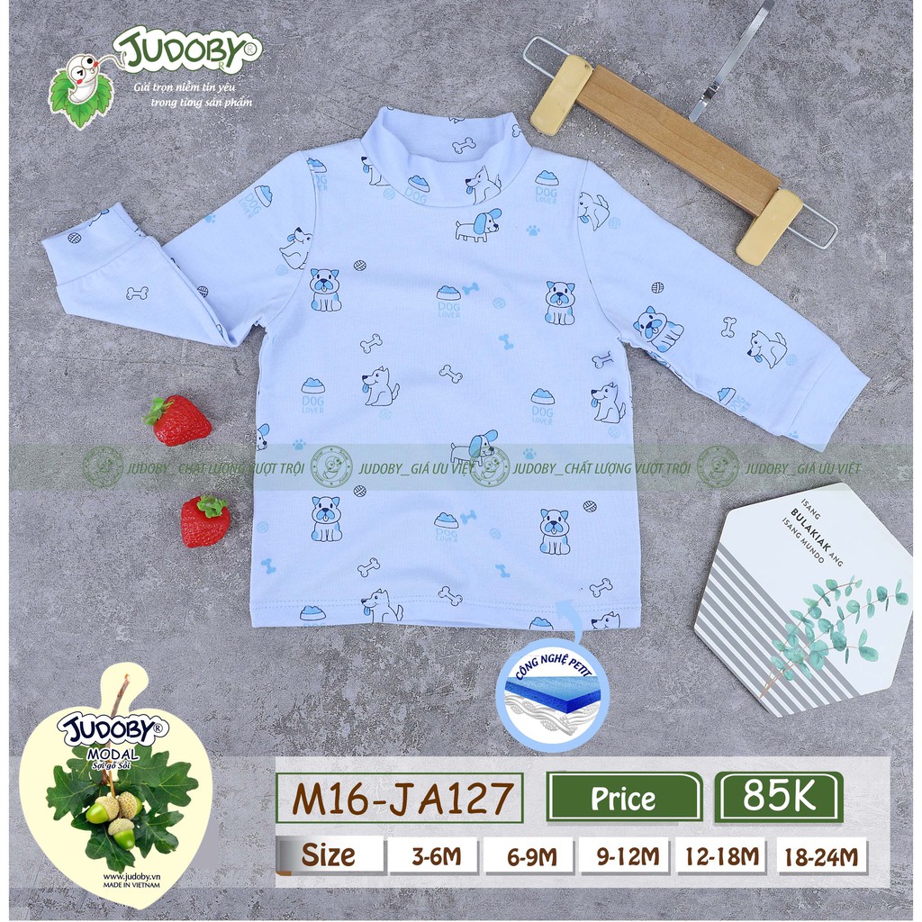 Judoby - Áo cổ 3p chất modal siêu đẹp 6-24M JA127