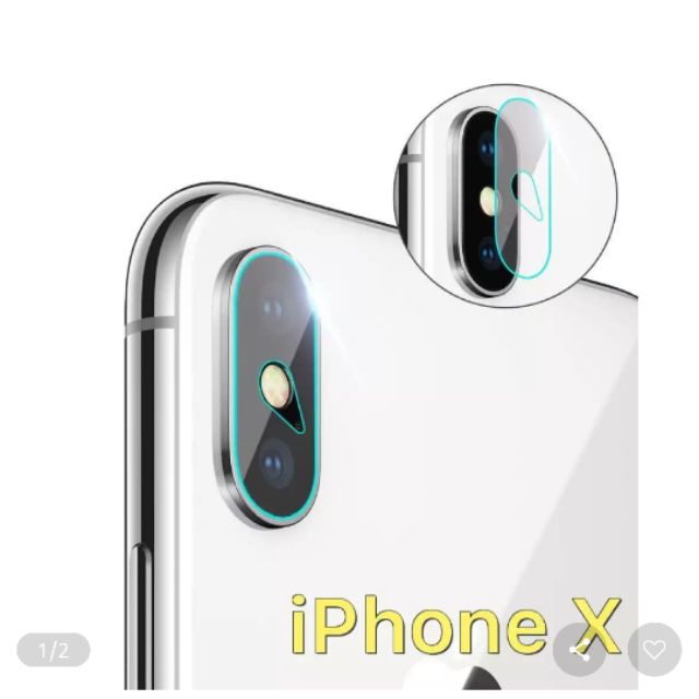 Miếng dán cameda iphone x baseus