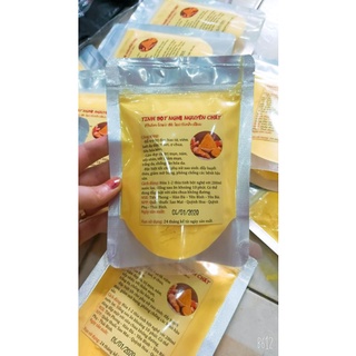100gr tinh bột nghệ đỏ có chứng nhận ATTP