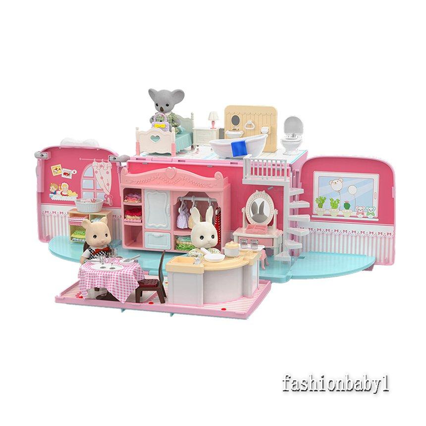 Mô hình nhà búp bê Koala Town dễ thương cho bé