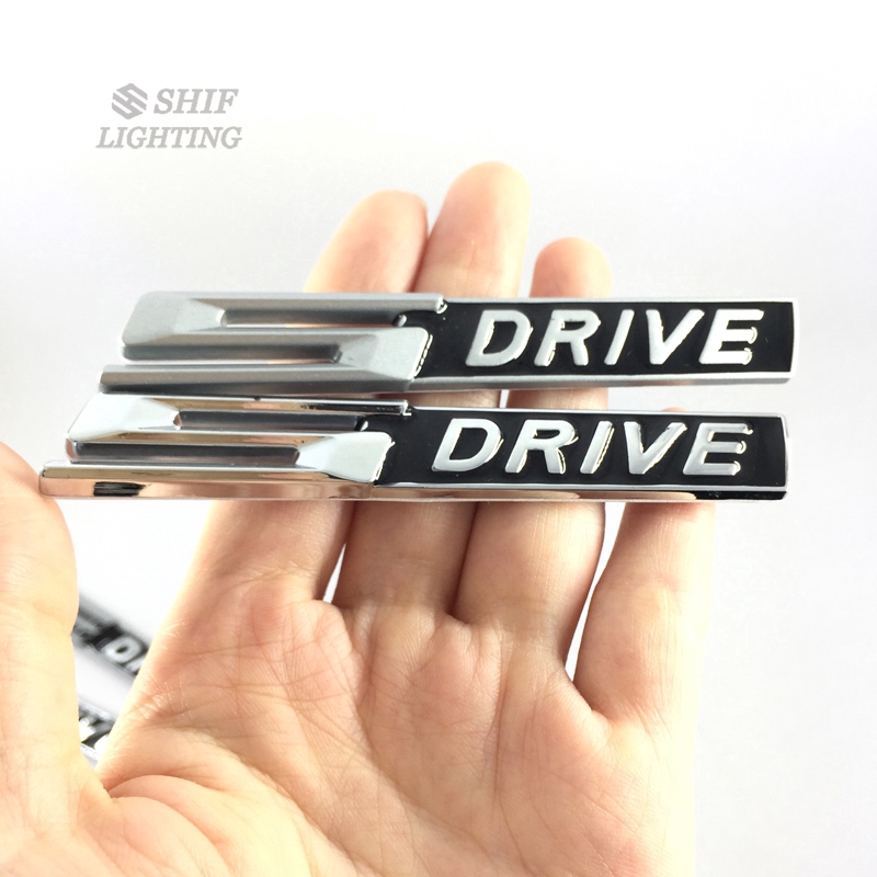 Miếng dán trang trí xe hơi hình chữ EDRIVE SDRIVE XDRIVE bằng kim loại dành cho xe hơi BMW