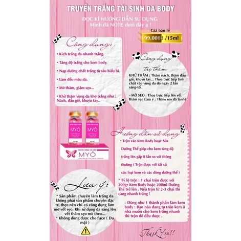 Truyền Trắng Tái Sinh Myô