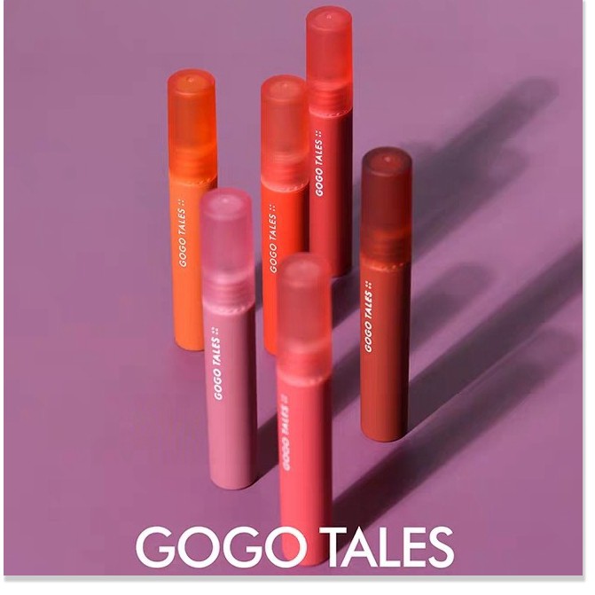 [Mã giảm giá] [Mã 66FMCGSALE hoàn 8% xu đơn 500K] GOGO TALES - Son kem Air Velvet Lip Gloss GogoTales