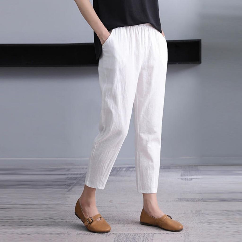 Quần đũi nữ dáng baggy cao cấp m39