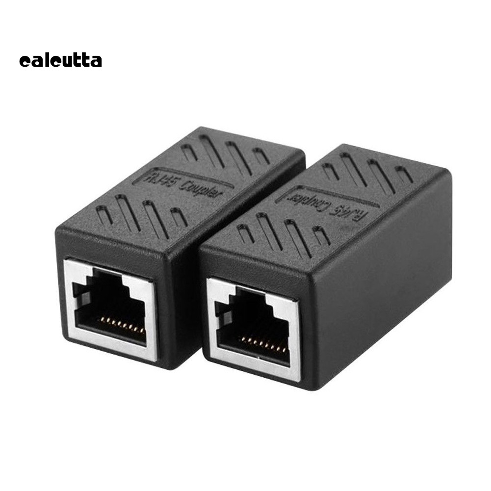 Set 2 Đầu Nối Dây Cáp Mạng LAN RJ45 Cat5 / Cat6