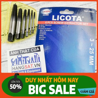 [HÀNG CHÍNH HÃNG] [ ẢNH THẬT]    Nhổ Ốc Gẫy 6 chiếc Licota  [CHO KHÁCH XEM HÀNG]