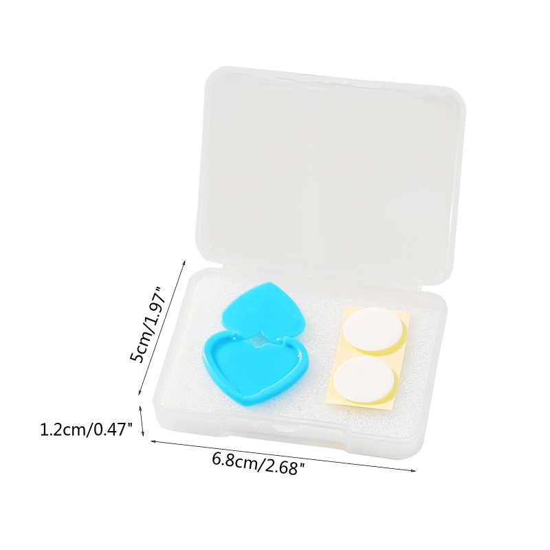 Vỏ Bảo Vệ Công Tắc Nguồn Đèn Led 5D DIY Hình Trái Tim