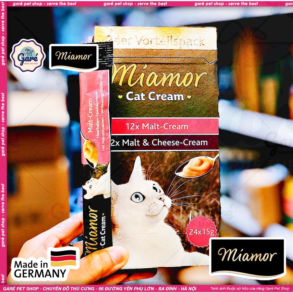 Súp Miamor bổ sung Vitamin cho Mèo Garé Pet Shop - Miamor Cat Snack Multi-Vitamin Cream