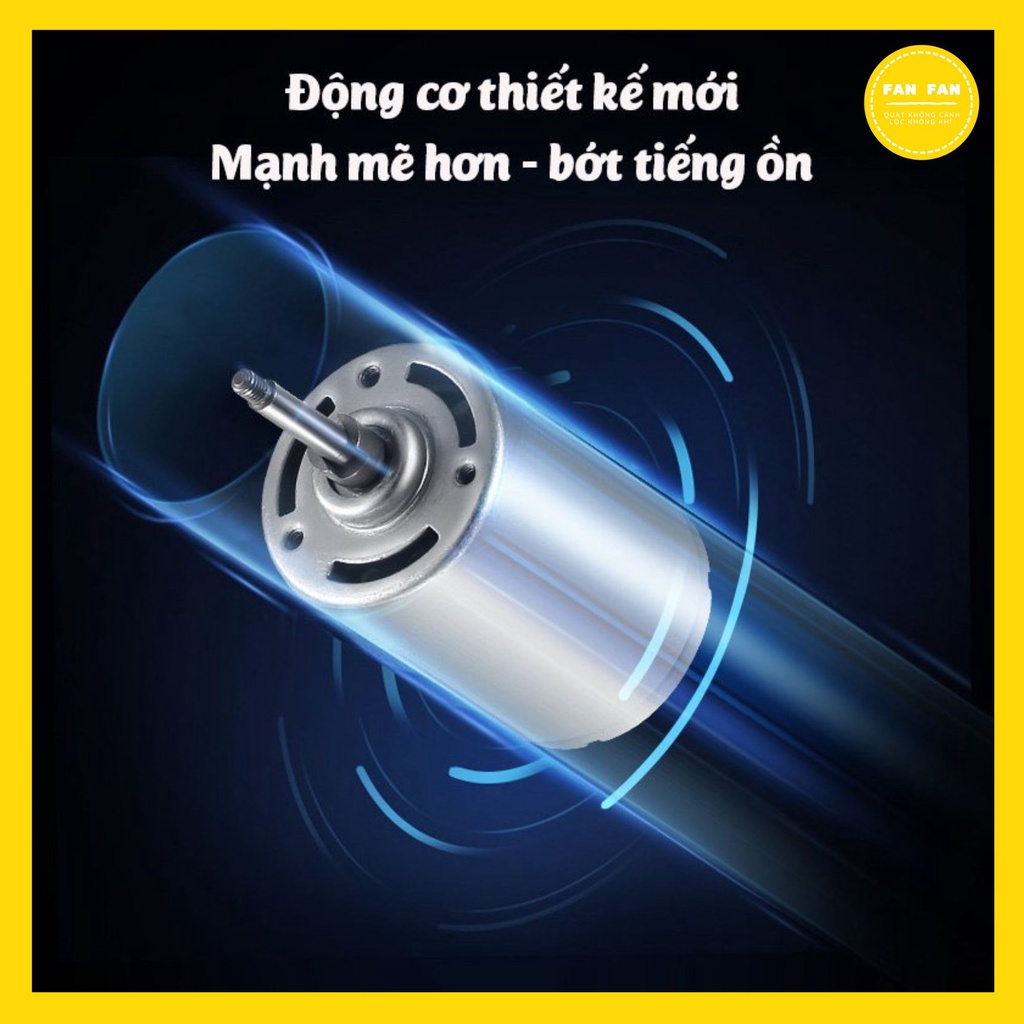 Quạt Không Cánh Lọc Không Khí UML018- 8 Tốc Độ Gió - Xoay 80 Độ - Điều Khiển Từ Xa Kiêm Cảm Ứng