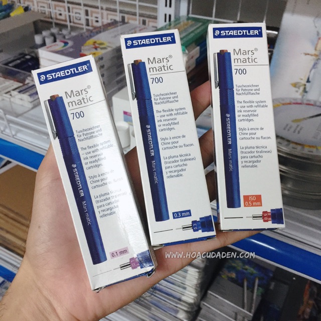 [DA ĐEN] Bút can kỹ thuật Mars Matic 700 Staedtler