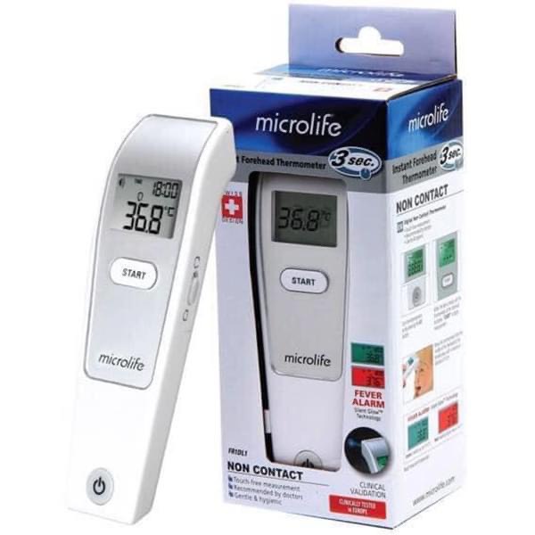 (Hàng Chính Hãng) Nhiệt Kế Hồng Ngoại Đo Trán Microlife Fr1mf1 (Hàng Y Sinh)