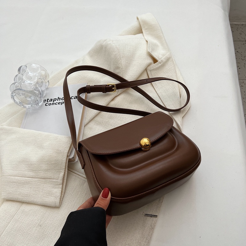 Túi Đeo Chéo Nhỏ Nhắn Phong Cách Cổ Điển Thời Trang Thu Đông Cao Cấp Dành Cho Nữ