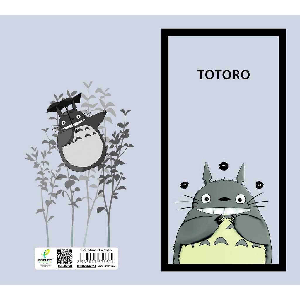 Sổ Totoro - Cá chép (CC)