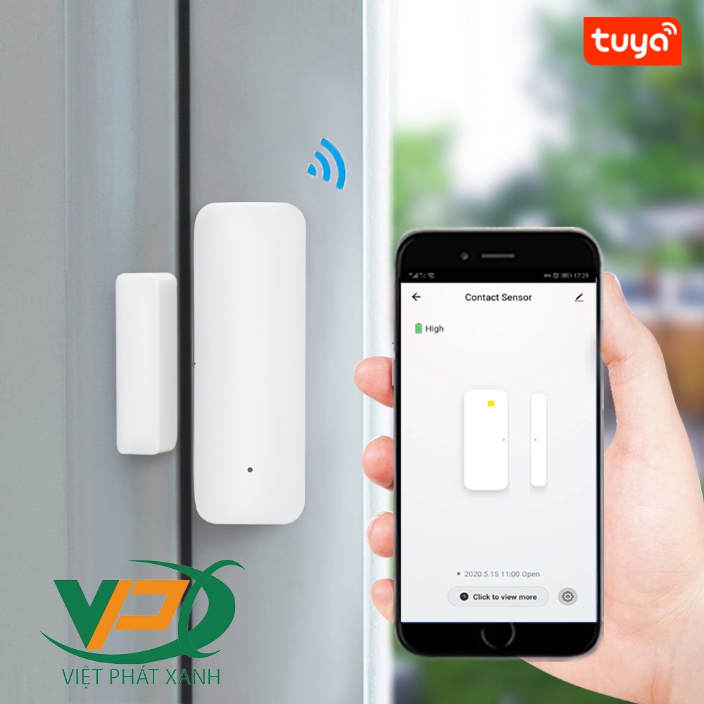 Cảm biến cửa TUYA wifi , zigbee