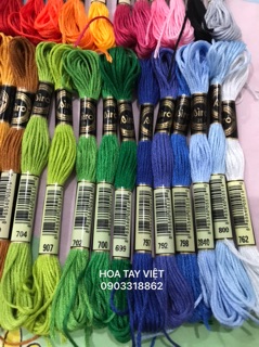 CHỈ THÊU COTTON CAO CẤP AIRO