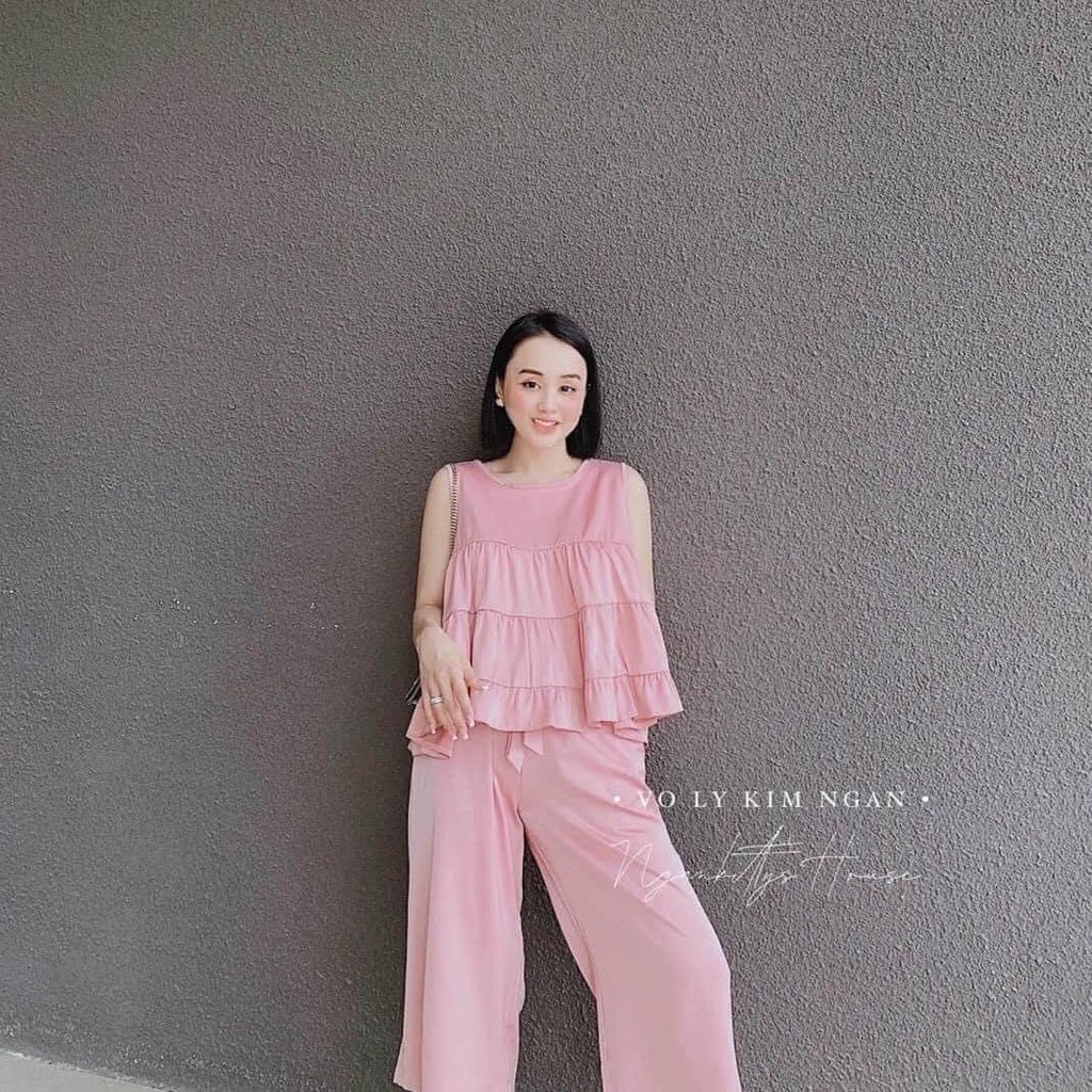 Big Size - Set bộ thun lạnh Baby Doll tay cộc quần dài thời trang siêu thoải mái