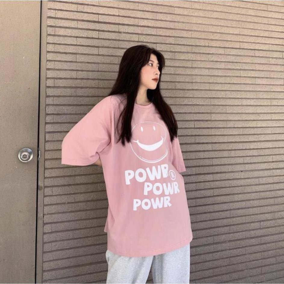 Áo Thun MẶT CƯỜI PO.WR Unisex