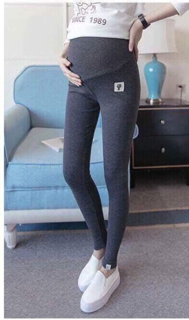 Quần Legging Bầu mèo (Đen, Xám)