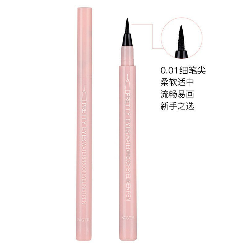 Bút Kẻ Mắt Màu Hồng Chống Thấm Nước Lâu Trôi Chuyên Dụng