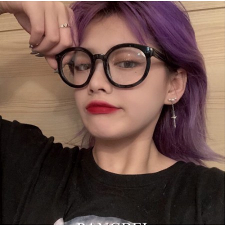 [Mã FARSSTGRE giảm 5K đơn bất kỳ] Mắt Kính Gọng Tròn Phong Cách Retro Cho Nữ K02-VHT SHOP | BigBuy360 - bigbuy360.vn