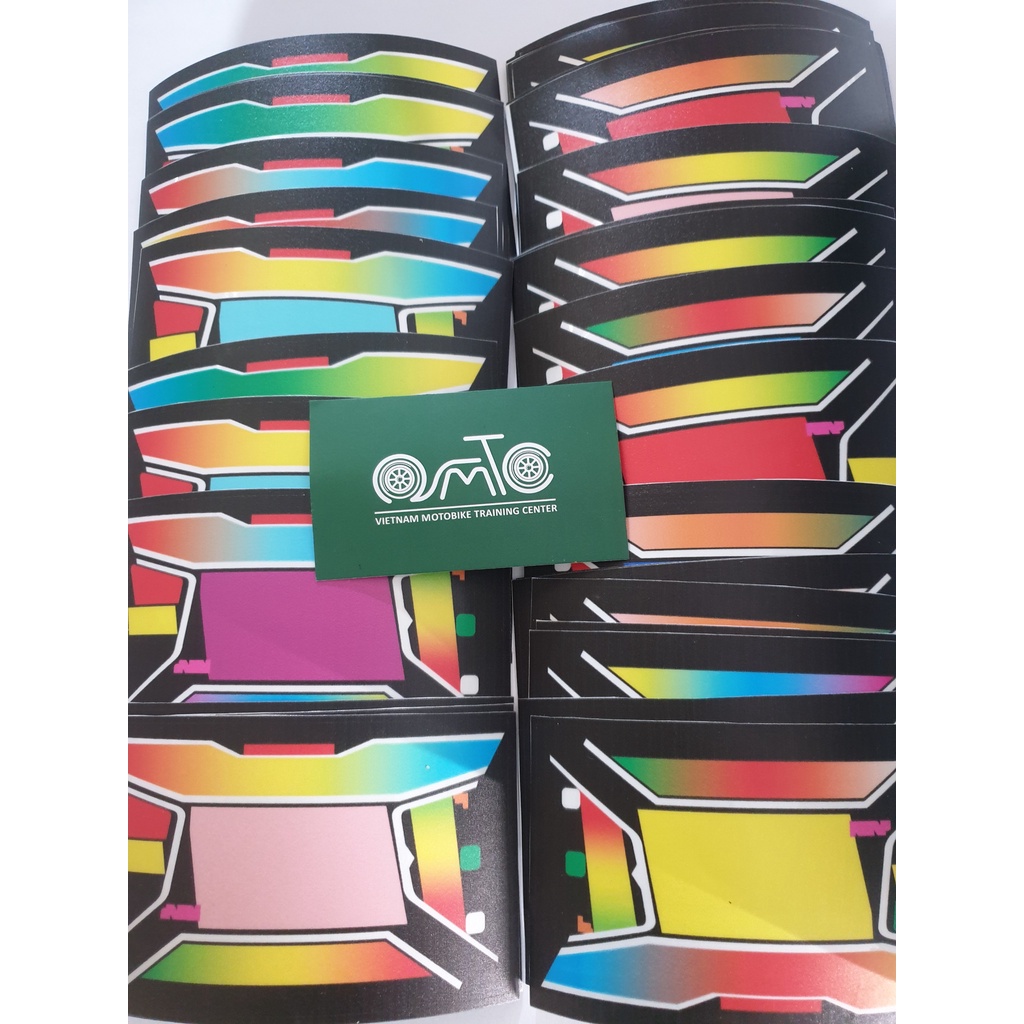 Phim màu đồng hồ NVX  - Có phim 7 màu