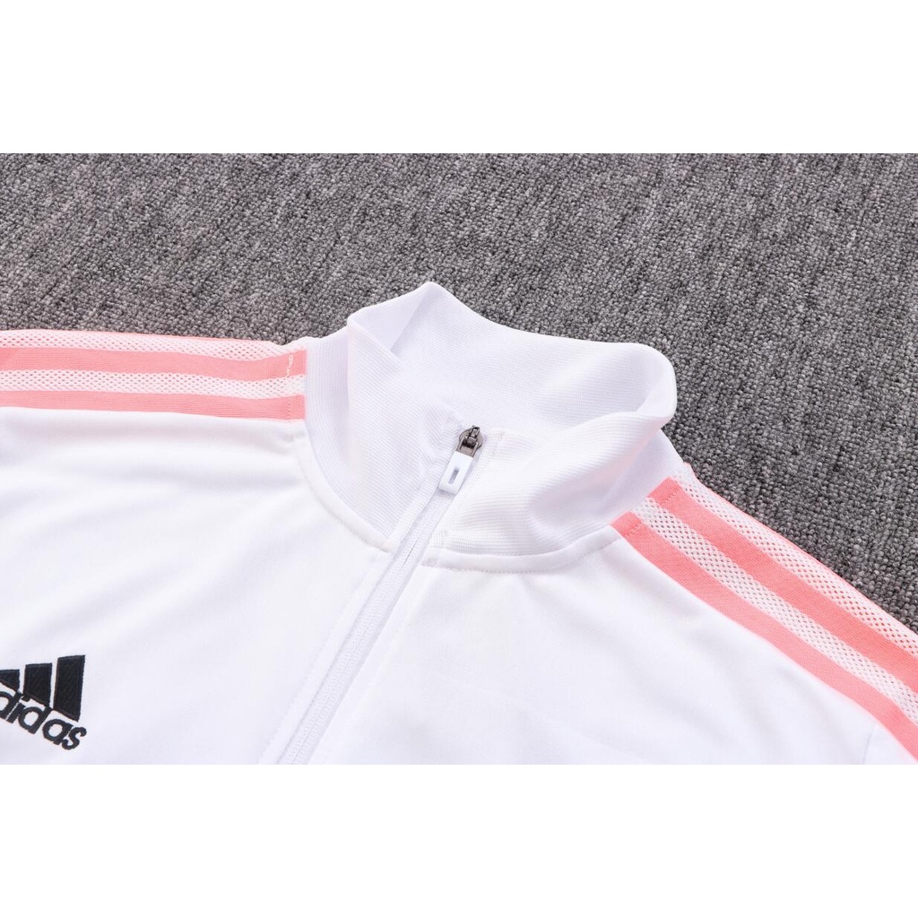 Set Đồ Thể Thao 22 / 23 Arsenal Gồm Áo Khoác Bóng Đá Tay Dài Và Quần Dài Màu Trắng Bằng polyester Size S-2XL Cho Nam