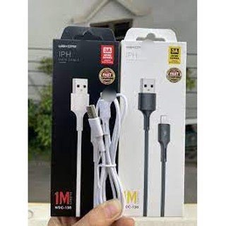 Cáp sạc nhanh 3A WK-WDC 136 full box dài 1m dành cho ip/,ss,oppo,micro usb,type c