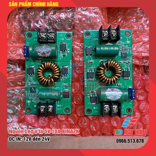 Mạch hạ áp 5v 10A (50W) BINAZK, Lavalee, HUNCO chuyên dùng module led (Nguồn ô tô 5V 10A )