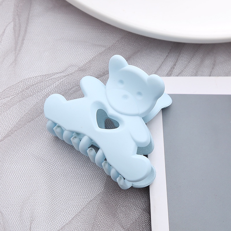 Kẹp tóc càng cua cỡ vừa hình gấu ngộ nghĩnh dễ thương cho nữ KCG