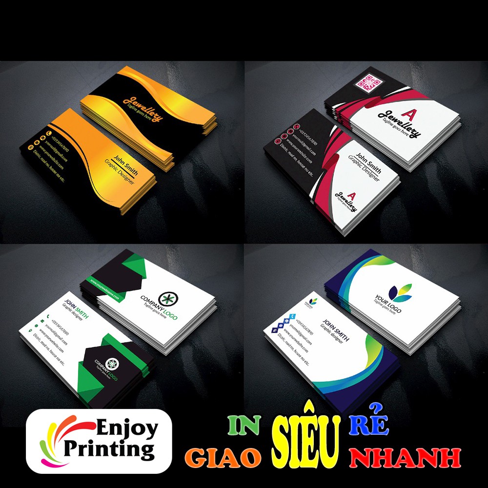 In namecard 🚀FREESHIP🚀 in danh thiếp chất lượng cao Siêu Rẻ Siêu Nhanh - Enjoy Printing -