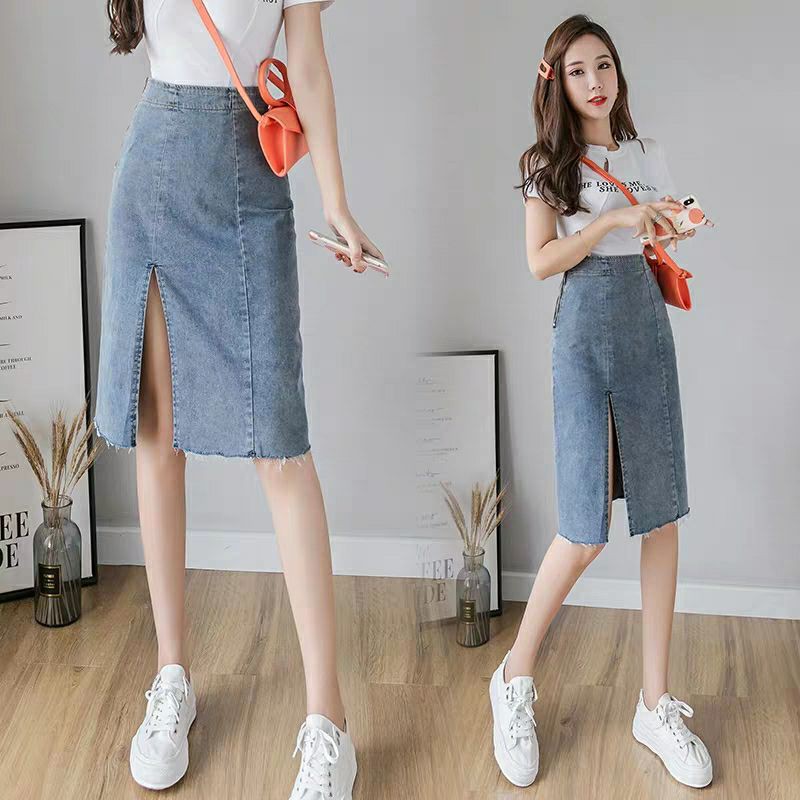 Chân Váy Jeans dáng chữ A | BigBuy360 - bigbuy360.vn