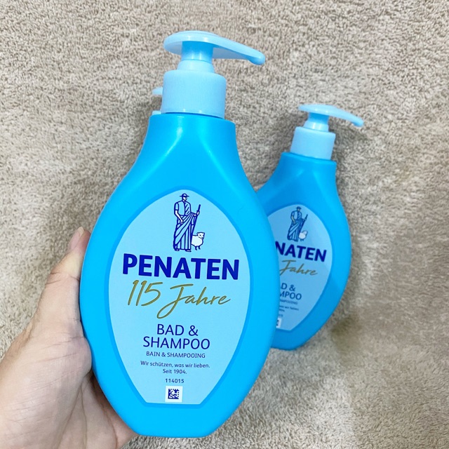 SỮA TẮM GỘI CHỐNG CẢM 2 TRONG 1 PENATEN BABY 400ML (DẠNG VÒI)