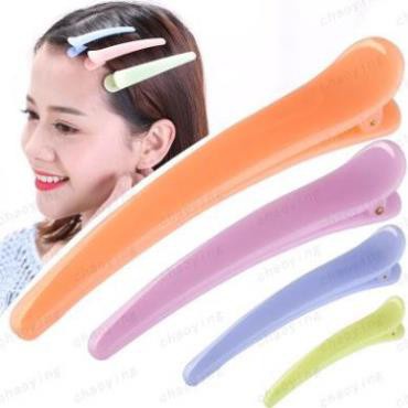 Ghim Kẹp Tóc Nhiều Màu Làm Bằng Nhựa Cao Cấp Tiện Dụng Dài 7,5 Cm, Nhỏ Gọn Dễ Tiện Dụng