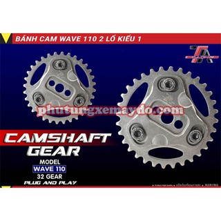 Bánh cam tăng chỉnh wave 110 độ ta