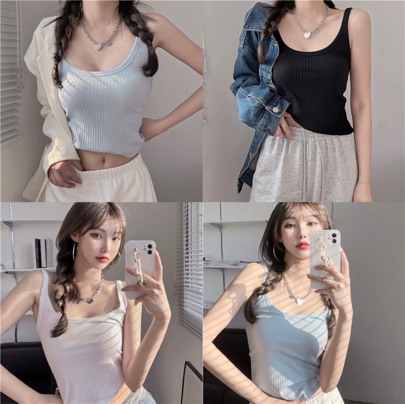 ♡MISS XU♡New outfit Fashionable new style Promotion Fashion vests Korean version Korean style vest