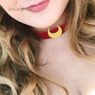 SAILOR MOON Vòng Cổ Choker Mặt Thủy Thủ Mặt Trăng